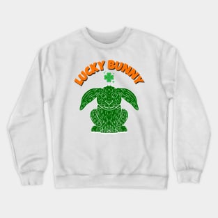 Lucky Irish Bunny Crewneck Sweatshirt